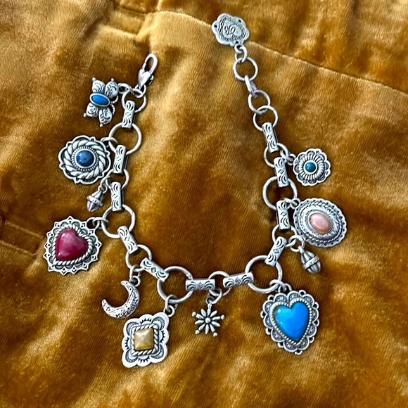 Brighton colorful charm bracelet in great condition! - Picture 1 of 2